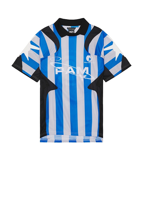 COMME des GARCONS PLAY Striped Shirt in Blue | FWRD