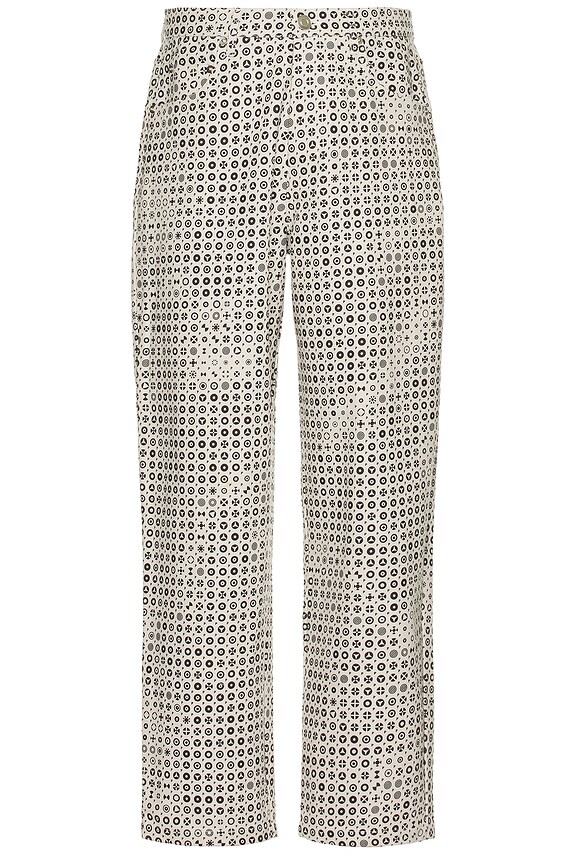 Wales Bonner Symphony Track Pant in Algiers Blue & Brown | FWRD Wales Bonner Symphony Track Pant in Algiers Blue & Brown | FWRD