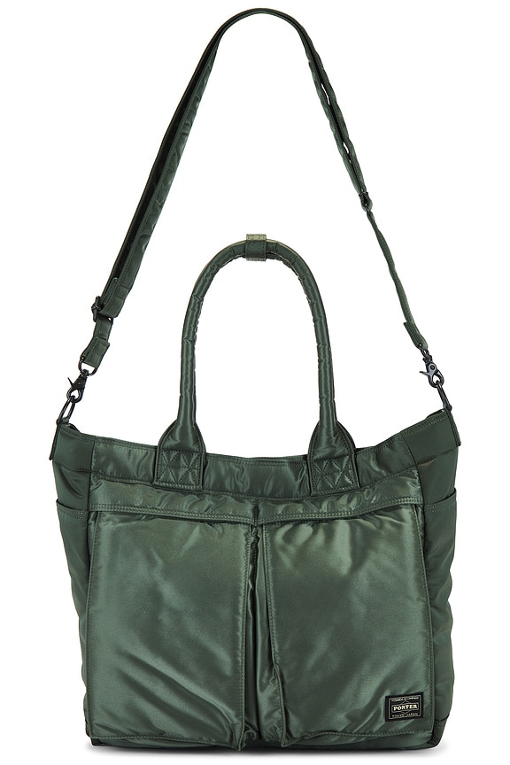 Porter-Yoshida & Co. Force 2Way Tote Bag in Black | FWRD