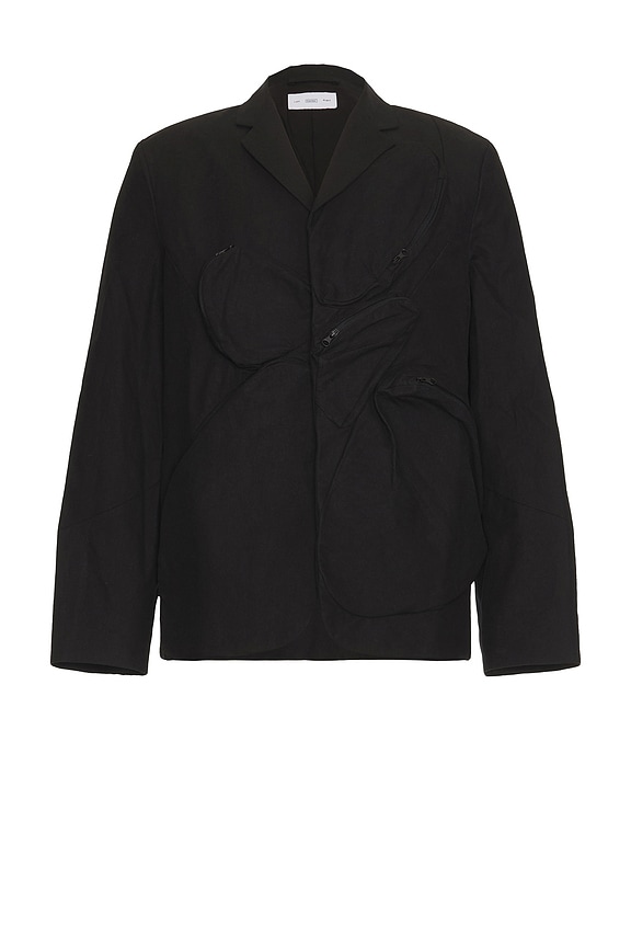 Rick Owens Hooded Liner Jacket in Black | FWRD