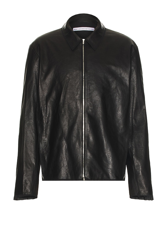 雪の豪奢 WACKO MARIA Leather 50'S Jacket in Black | FWRD ジャケット・アウター
