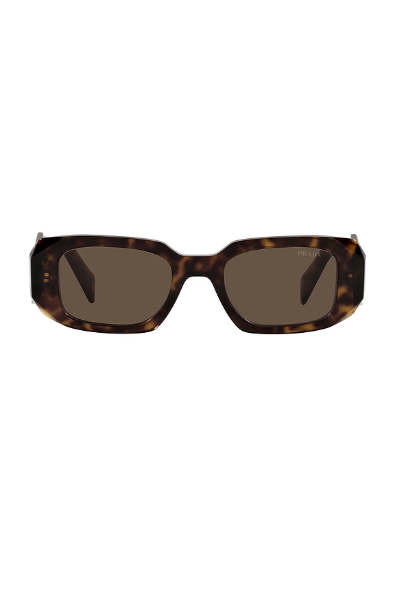 Prada Round Sunglasses in Pale Gold | FWRD