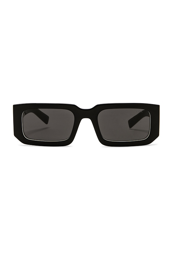 PRADA サングラス VIP価格 送料無 Acetate And l Sunglasses PR 28ZSF Asian Fit サングラス ブラック | SmartBuyGlasses JP