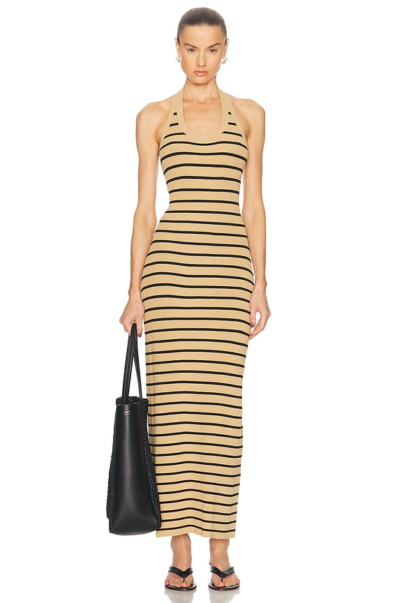 green emerald velvet dress DUNDAS x REVOLVE Cher Embellished Mini Dress in Gold M – Revaia main image 0