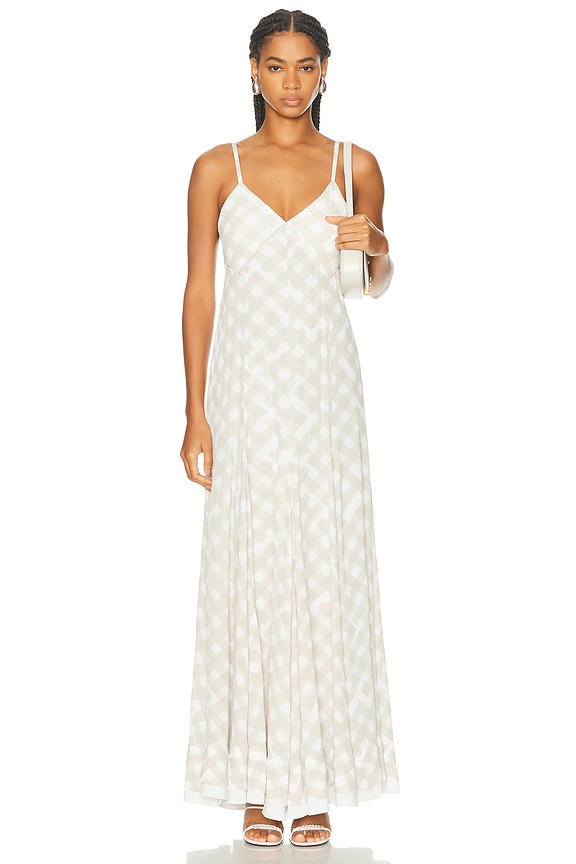LoveShackFancy Rialto Dress in Lilac Spring | FWRD