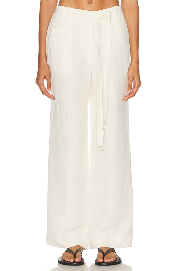 THE ROW gala パンツ キャディ ホワイト ★ SS25 The Row Gala Pant in Off White | FWRD