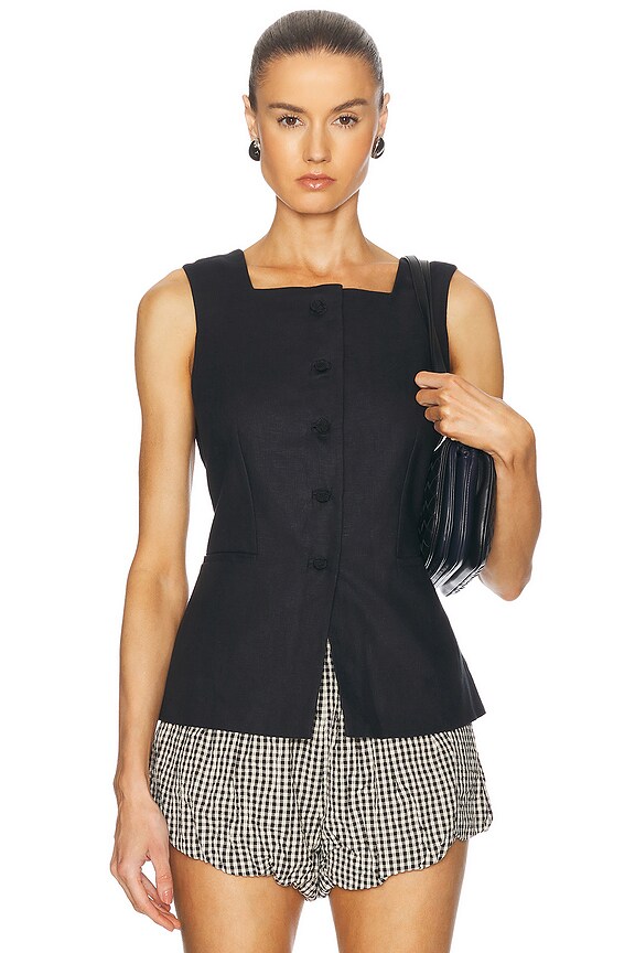 Stella McCartney Waistcoat Jacket in Rose | FWRD