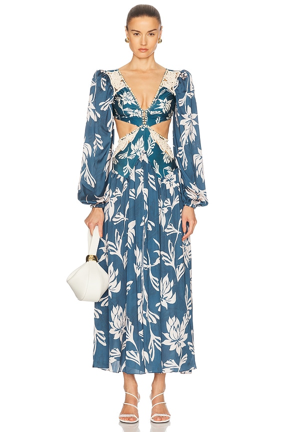 【Zimmermann】MAXINE TUNIC MIDI DRESS チュニック ミディ Zimmermann Maxine Tunic Midi Dress | Shopbop