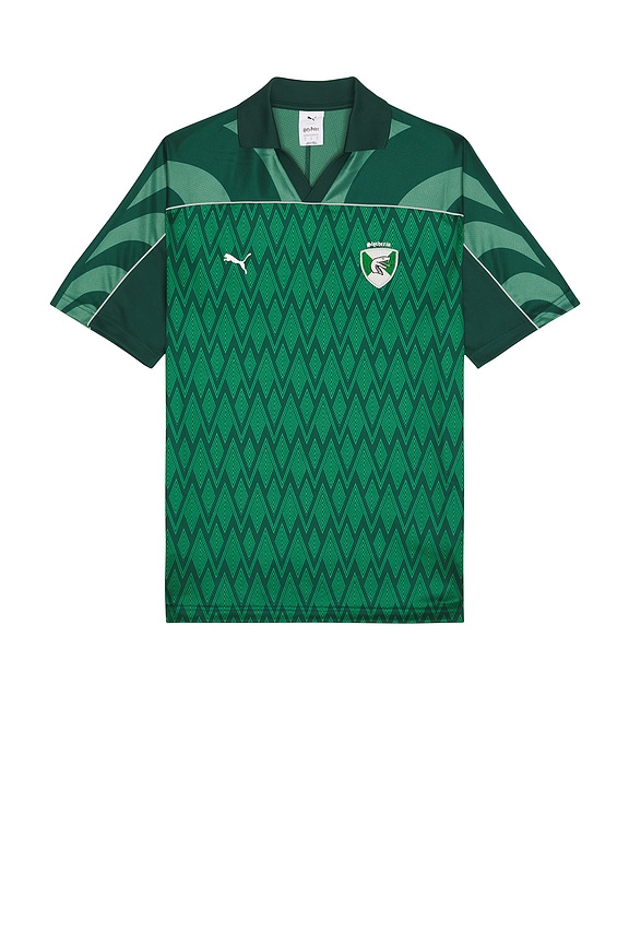 Casablanca ポロシャツ M GREEN CASABLANCA（カサブランカ）ポロシャツ 緑 サイズ:L メンズ