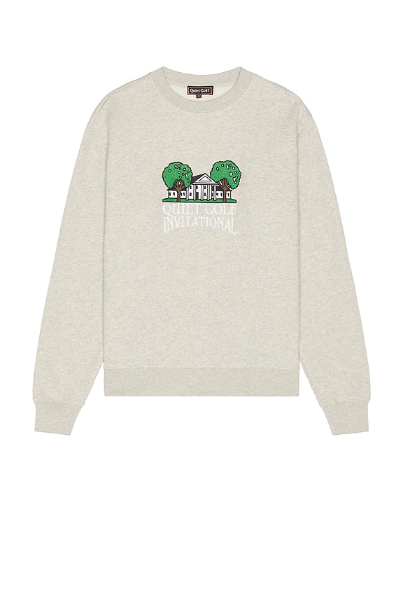 パーカー・フーディ J W ANDERSON MelangA ivory stretch cotton sweatshirt JW Anderson Prickly Back Print Hoodie in Light Grey Melange