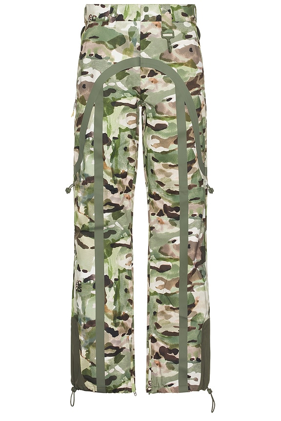 WACKO MARIA Tigercamo 6 Pocket Trousers in Olive | FWRD
