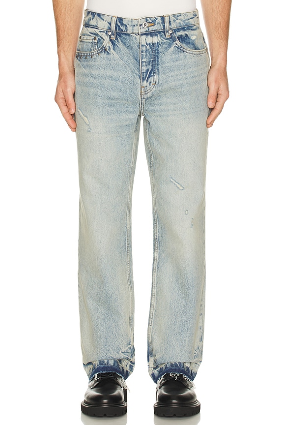 Fear of God Relaxed Denim Jean in Vintage Indigo | FWRD