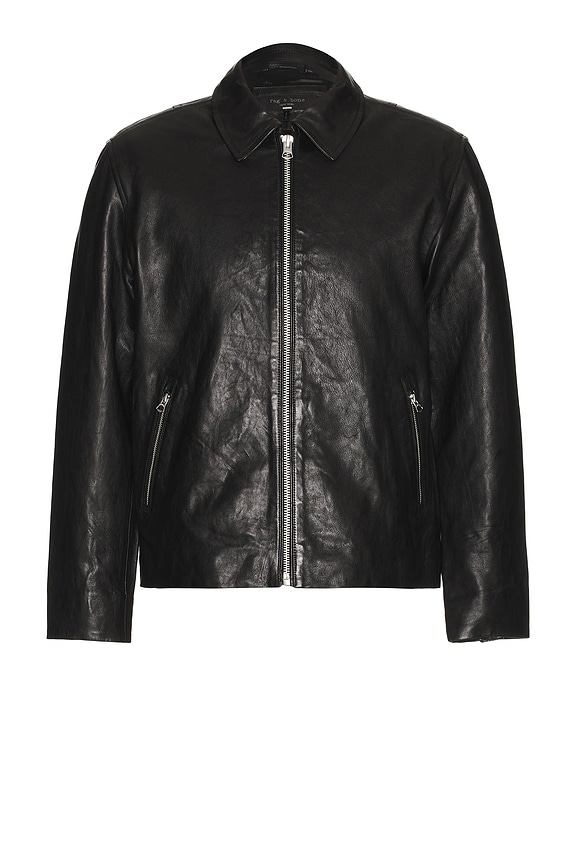 WACKO MARIA LEATHER 50’S JACKET LEATHER 50'S JACKET (TYPE-2)【BLACK】｜WACKO MARIA｜MELTING