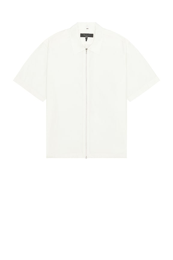 ファッション人気ブランドランキング Givenchy Short FWRD | White in Shirt Zipped Fit Boxy Sleeve トップス