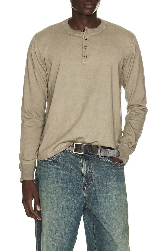YEEZY Season 3 Thermal Long Sleeve Tee in Camo Print | FWRD