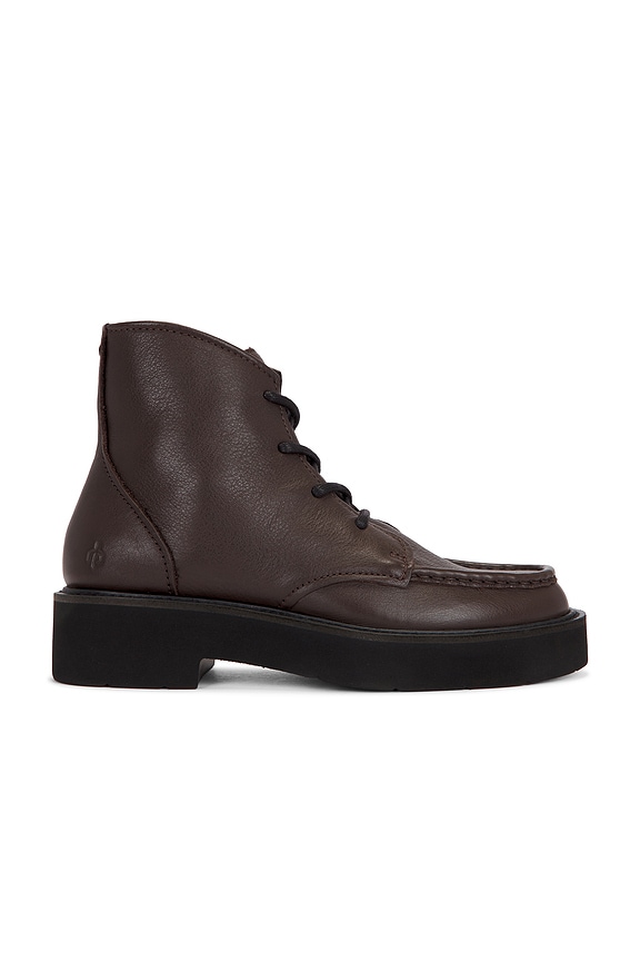 Balenciaga Strike Bootie L20 in Black & Red | FWRD Balenciaga Strike Bootie L20 in Black & Red | FWRD