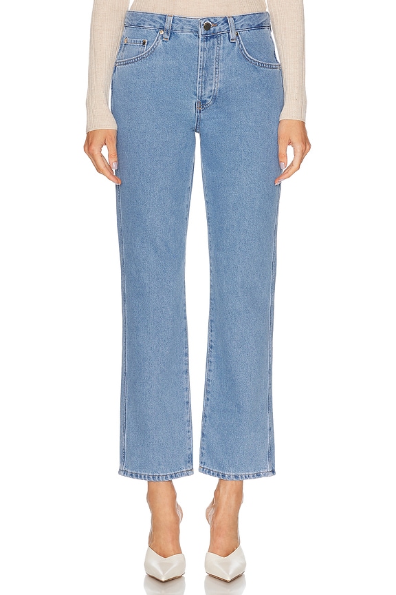 MOTHER Roller Crop Fray in Heartbreaker | FWRD