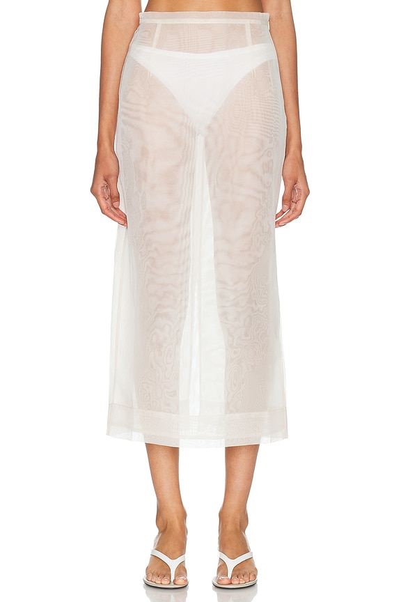 Skall Studio Camille Skirt in Off White | FWRD