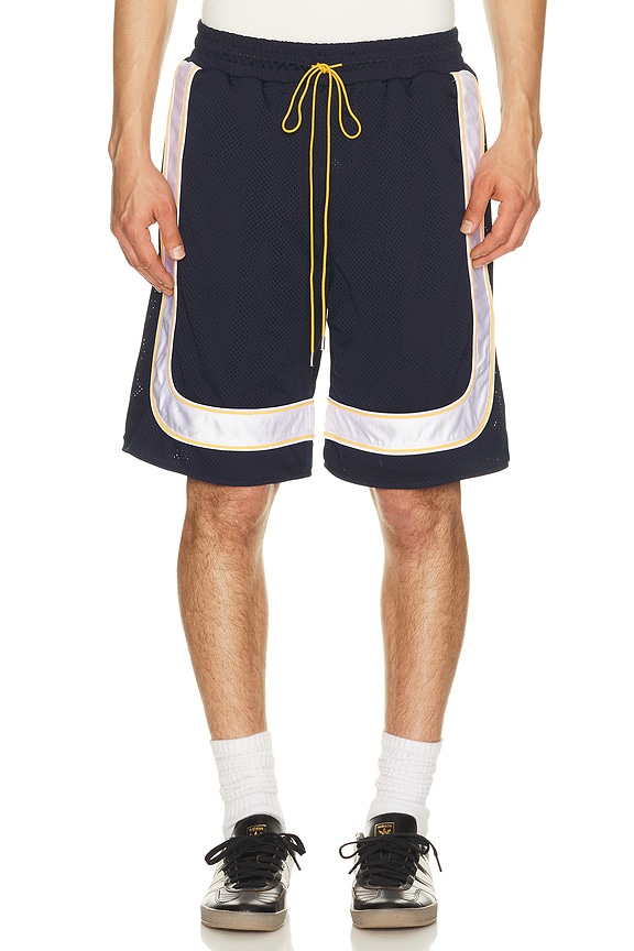 Rhude Rhude Awakening Short in Black/green/creme | FWRD