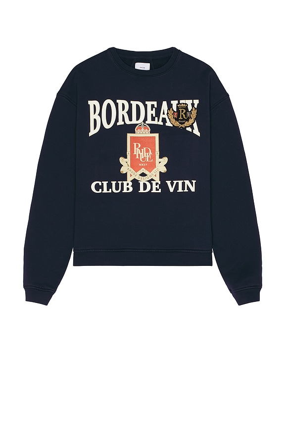Rhude Send Rhudes Hoodie in Vintage Black | FWRD