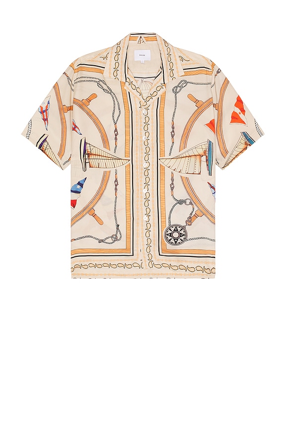 Casablanca Wavy Gradient Shirt in Yellow | FWRD Casablanca Wavy Gradient Shirt in Yellow | FWRD