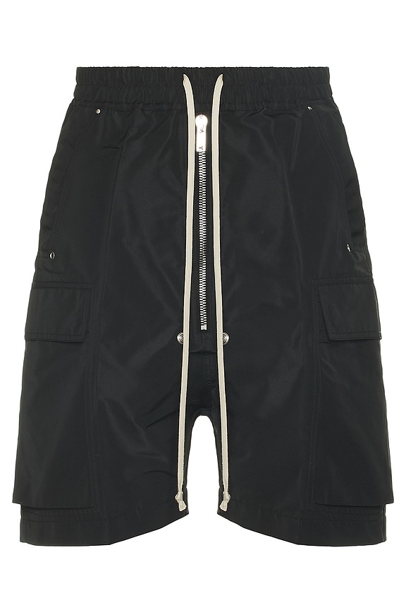 Rick Owens Cargobela Shorts in Black | FWRD