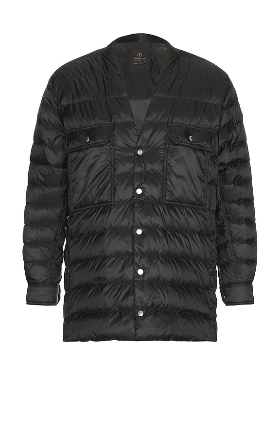 RICK OWENS MONCLER モンクレール Gimp コットンフーディー Moncler + Rick Owens x Moncler Men's Hooded Gimp Long Puffer