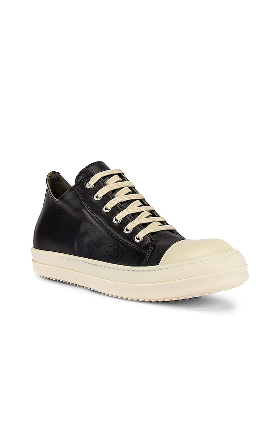 Rick Owens Drawstring Karloff Boxers in Black & Oyster | FWRD