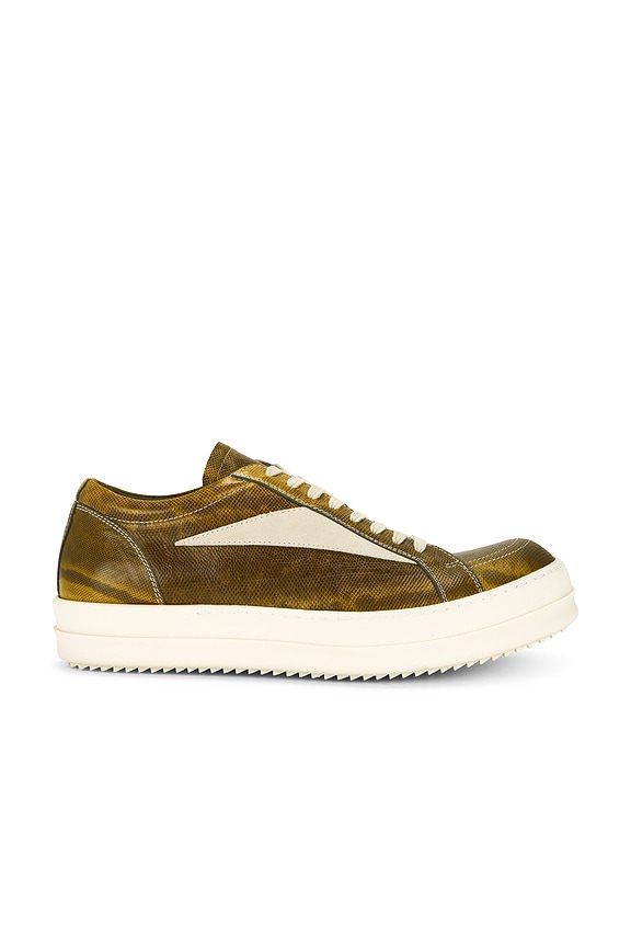 Rick Owens Vintage Sneakers in Dust & Milk | FWRD Rick Owens Vintage Sneakers in Dust & Milk | FWRD