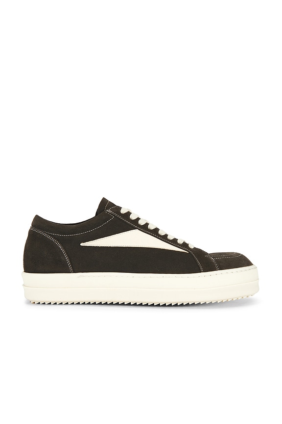 Amiri Leather Sunset Sneakers in Black & White | FWRD