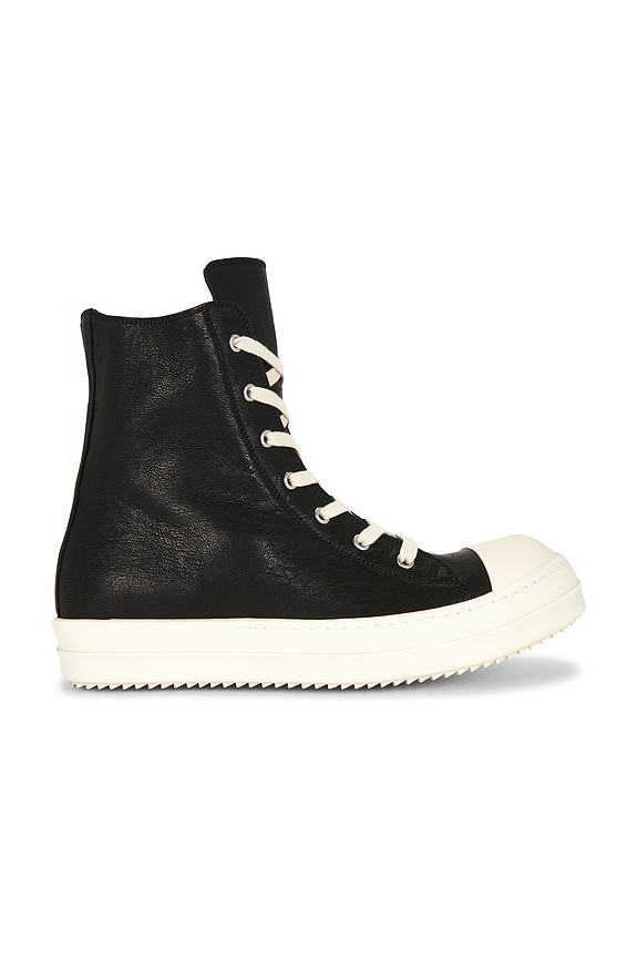 DRKSHDW by Rick Owens Hex Sneaks in Black & Black | FWRD