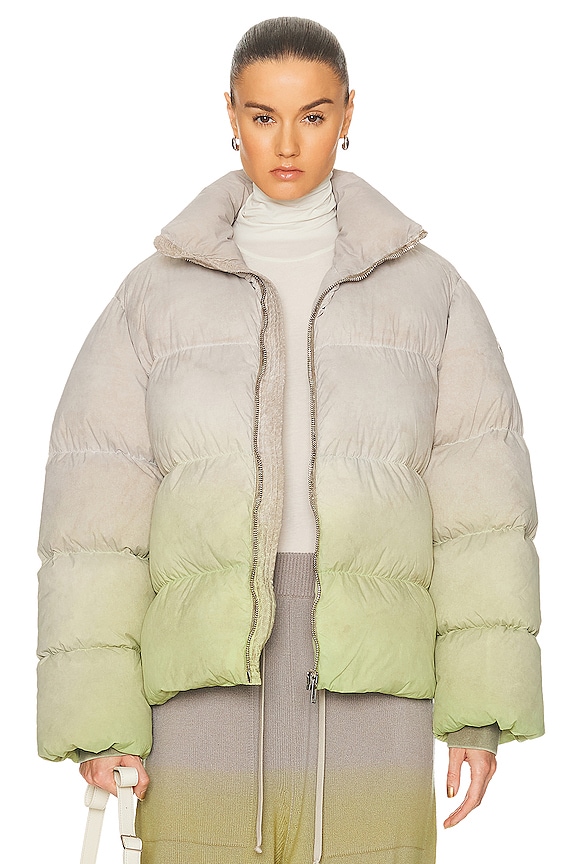 Moncler Raie Giubbotto Jacket in White | FWRD Moncler Raie Giubbotto Jacket in White | FWRD