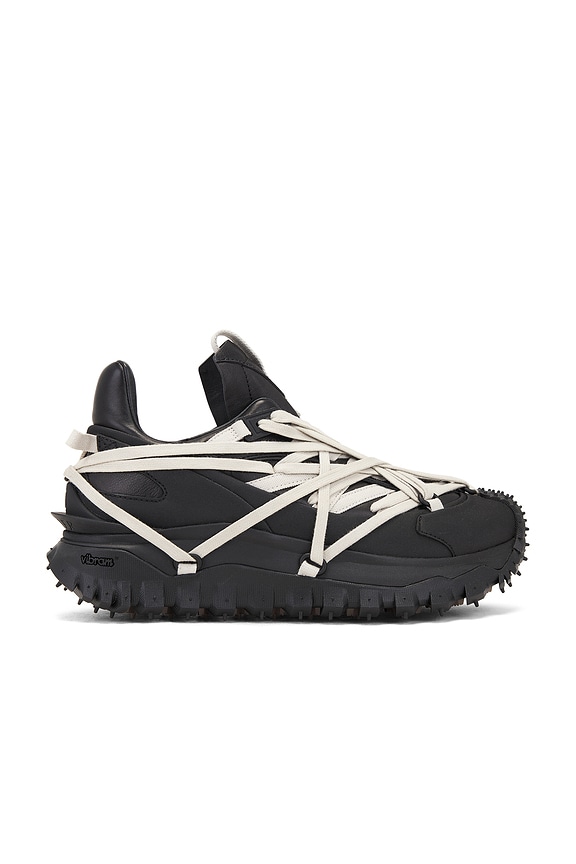 Rick Owens X Moncler Trailgrip Megalace Sneaker in Dust | FWRD