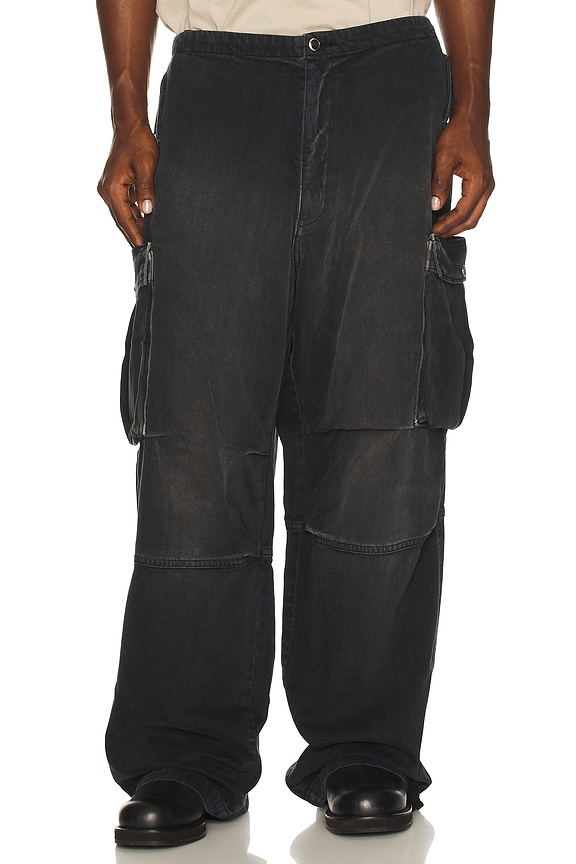 COMME des GARCONS Homme Plus Buckle Trousers in Black | FWRD