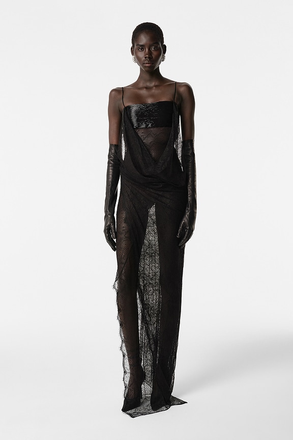 The New Arrivals by Ilkyaz Ozel Moss Dress in Jade Imperial | FWRD