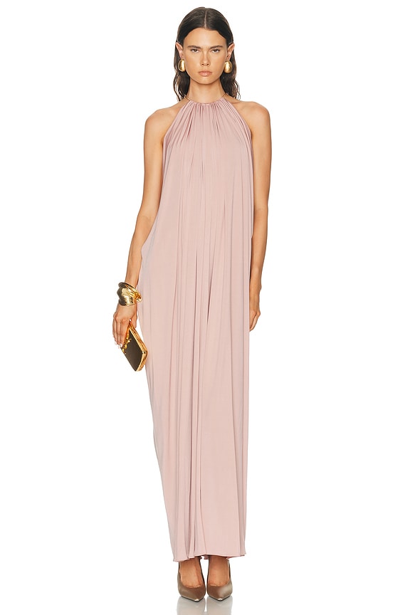 red halter cocktail dress Wine Red Sequins with Tulle Long Party Dress, Wine Red Halter Evening Dress main image 1