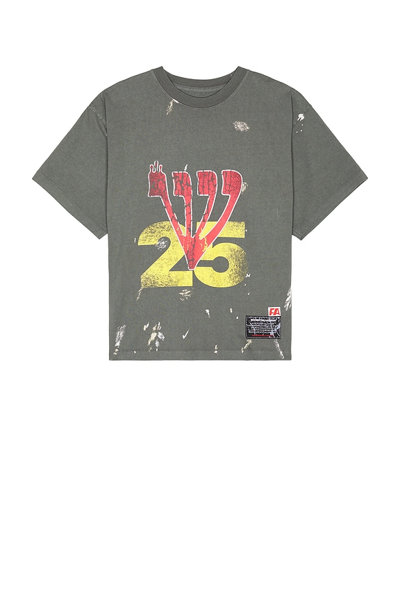OFF-WHITE Caravaggio Arrow Slim Tee in Dark Sand | FWRD