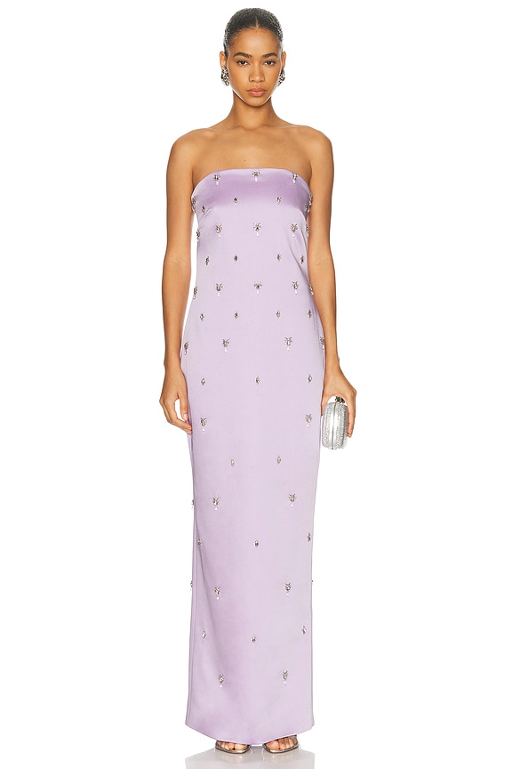 anthropologie ruffled maxi dress Anthropologie Floral Printed Maxi Dress – Runway Catalog