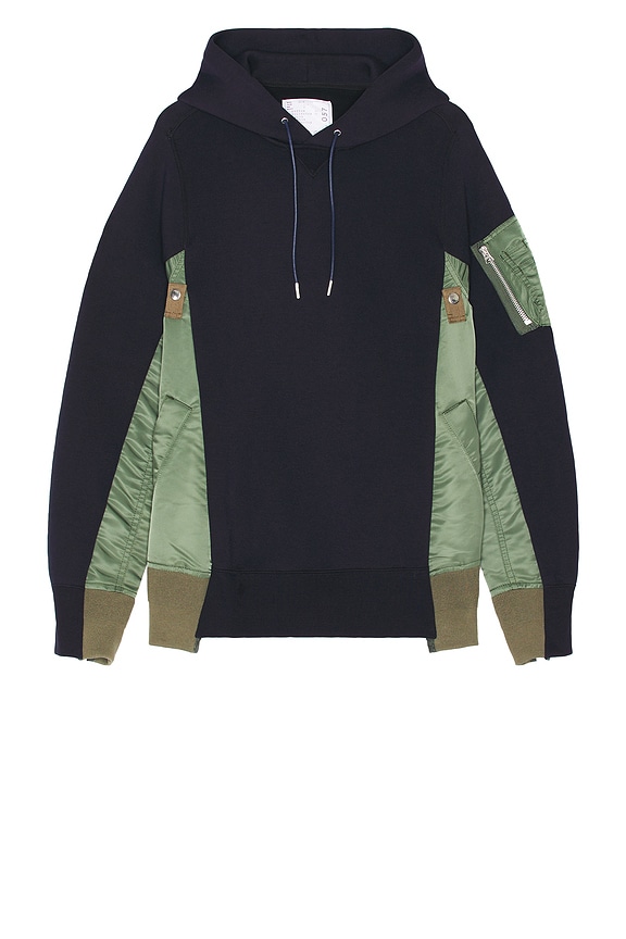 新品　sacai Sponge Sweat Hoodie パーカー Sacai パーカー - Grey | FWRD