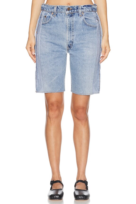 MUGLER デニムショートパンツ レディース Mugler ショートパンツ