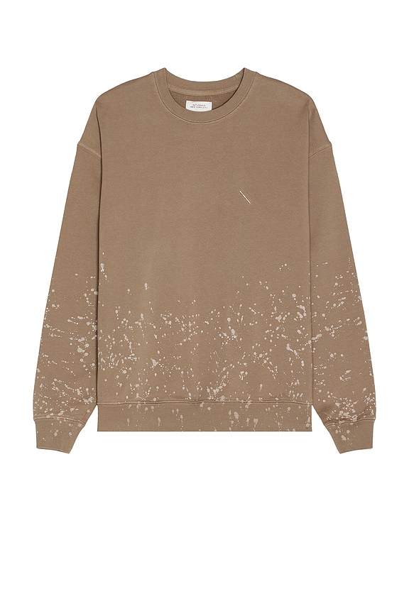 Amiri Bandana Bleach All Over Hoodie in Crockery | FWRD