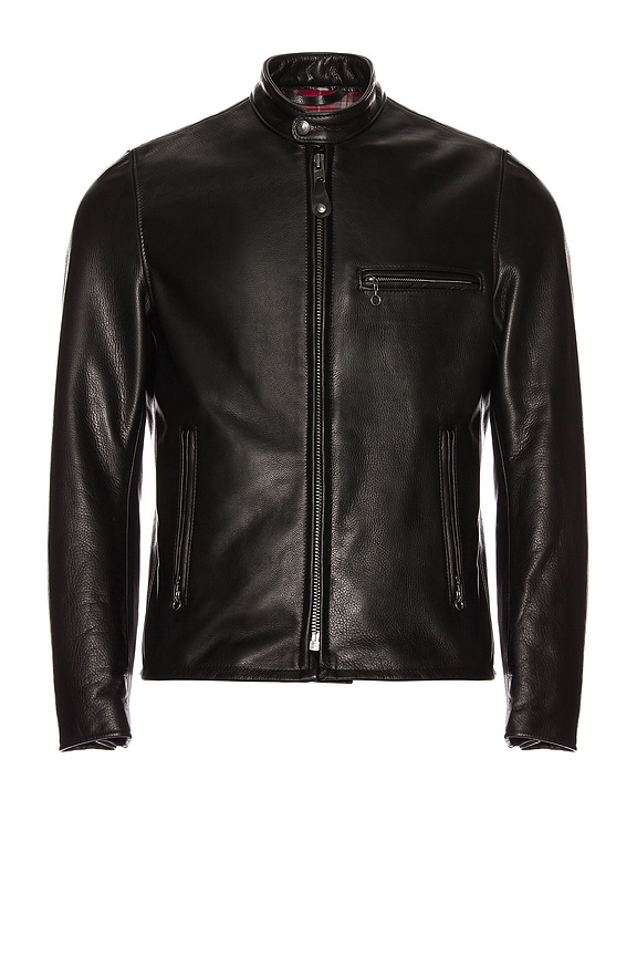 Undercover Leather Rider Jacket in Black | FWRD