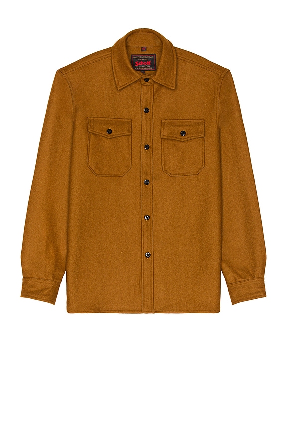 Acne Studios Cotton Twill Shirt in Brown | FWRD