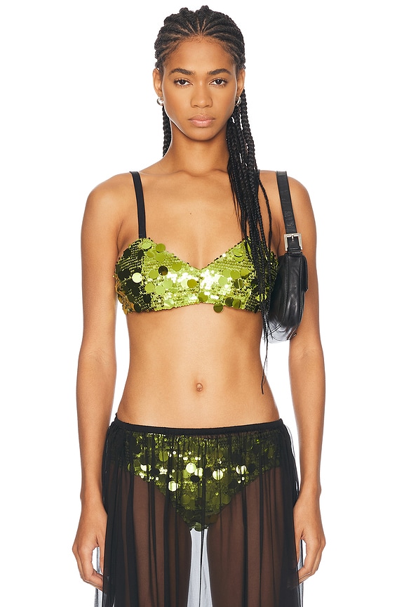 versace bralette top