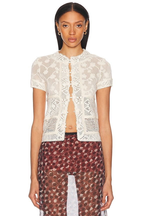 AMERI　TROMPE L’OEIL SET SHORT BOLERO TOP AMERITROMPE L'OEIL SET SHORT BOLERO TOP