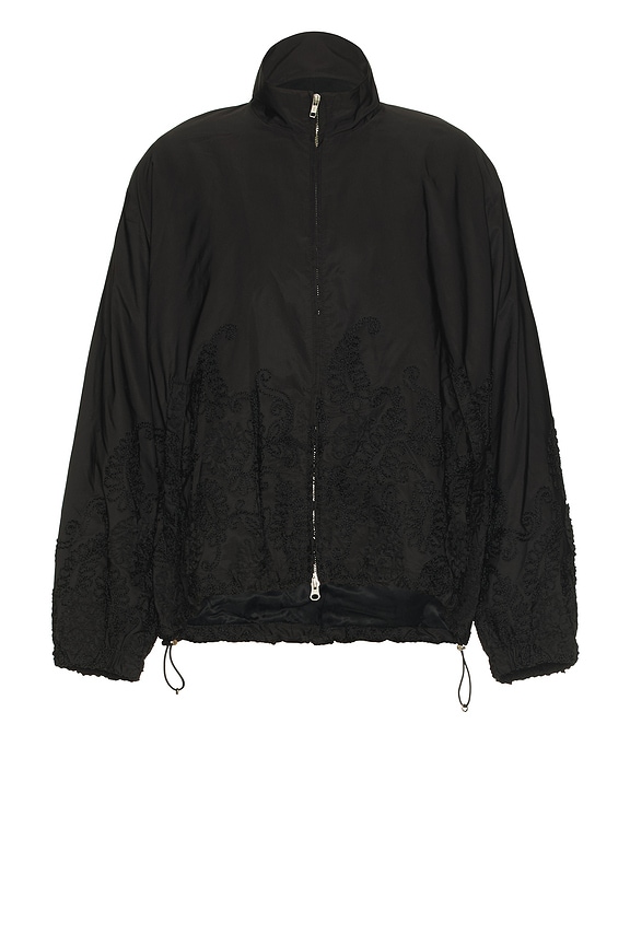 Balenciaga Zip Up Jacket in Black | FWRD