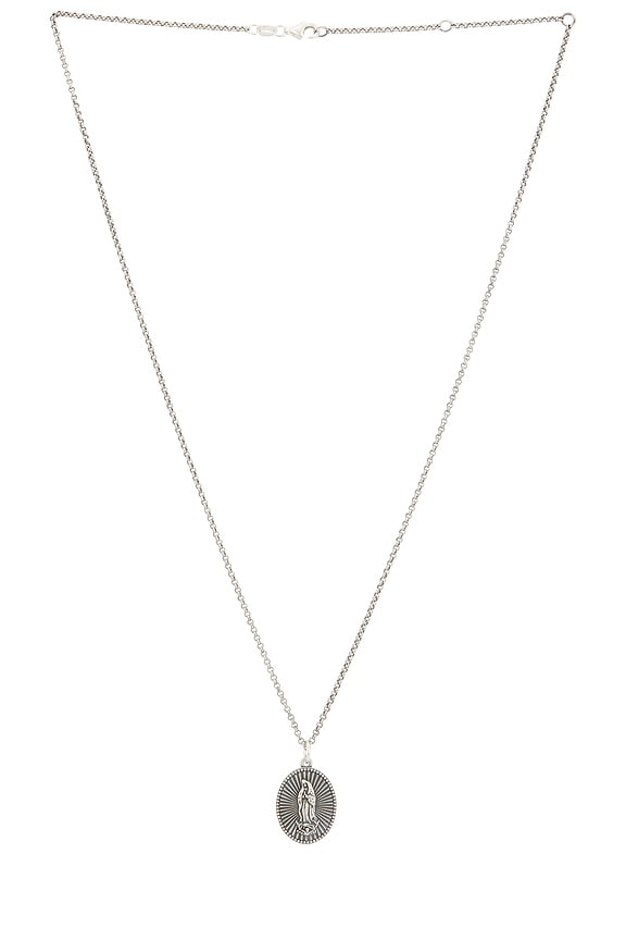 Martine Ali Knotted Rope Chain Necklace in Sterling Silver | FWRD
