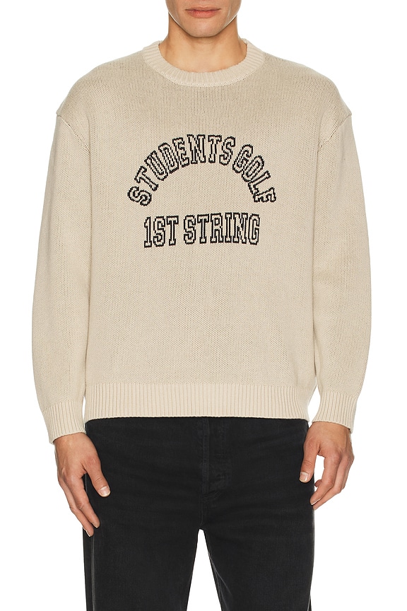 COMME des GARCONS SHIRT Giant Logo Sweater in Brown | FWRD
