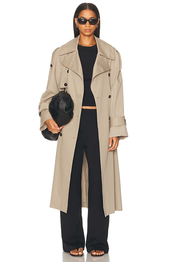 Flare Flap Trench Coat（フレアフラップトレンチコート