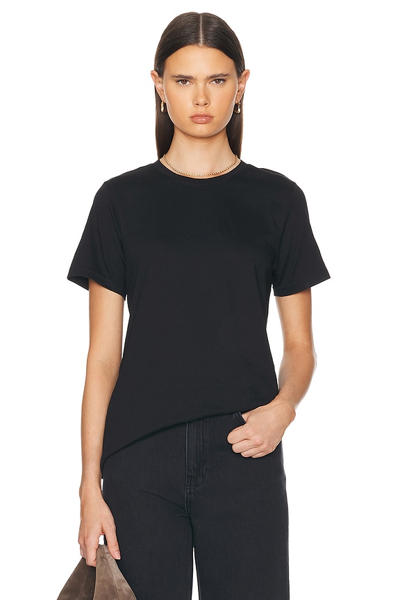 Cecilie Bahnsen Juno T-Shirt in Black | FWRD